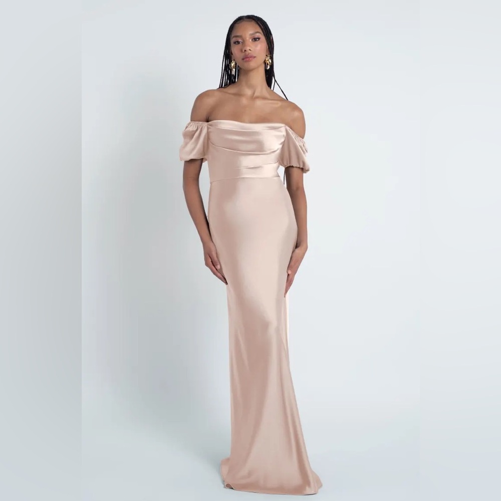 Jenny Yoo Eliana Dress in Prosecco Size 6